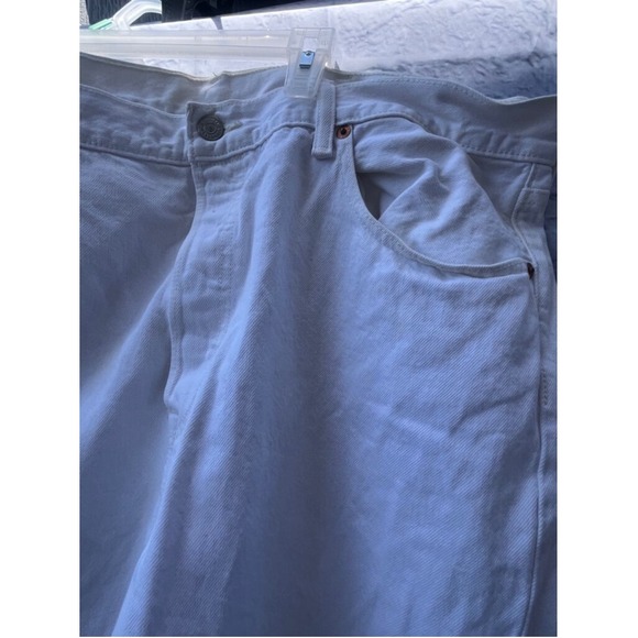 Men's Vintage Levi's Jeans, Size 38x32, White - Picture 9 of 11